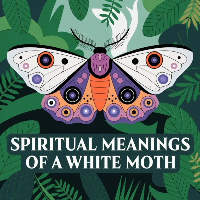 14 Spiritual Meanings of a White Moth: Nature’s Mystical Messenger