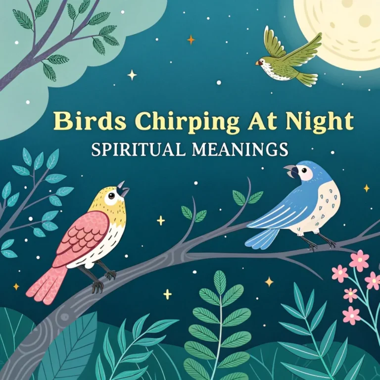 Birds Chirping at Night: 14 Profound Spiritual Meanings Revealed