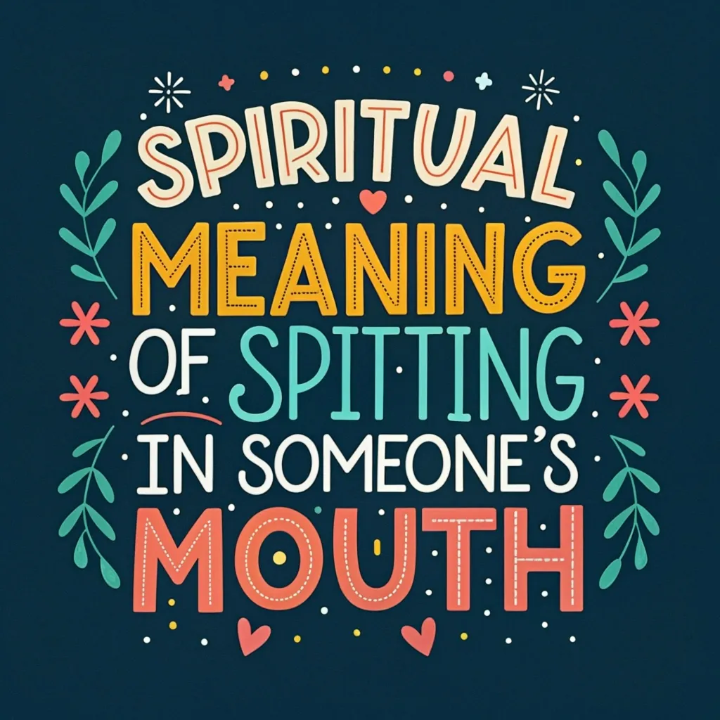 11 Spiritual Meanings Behind Spitting in Someone's Mouth