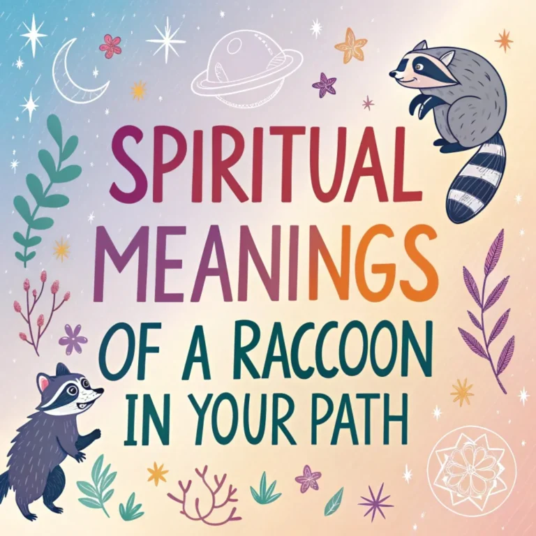 15 Spiritual Meanings When You See a Raccoon in Your Path