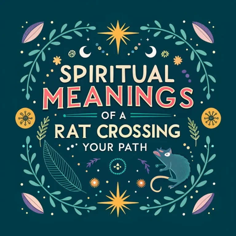 13 Spiritual Meanings of a Rat Crossing Your Path