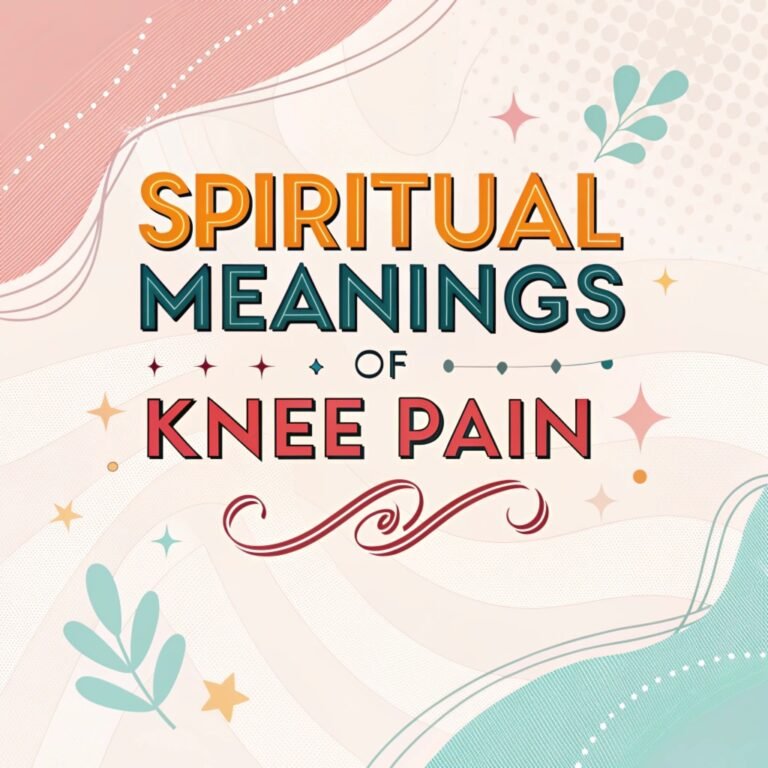 16 Spiritual Meanings of Knee Pain: Find Hidden Messages