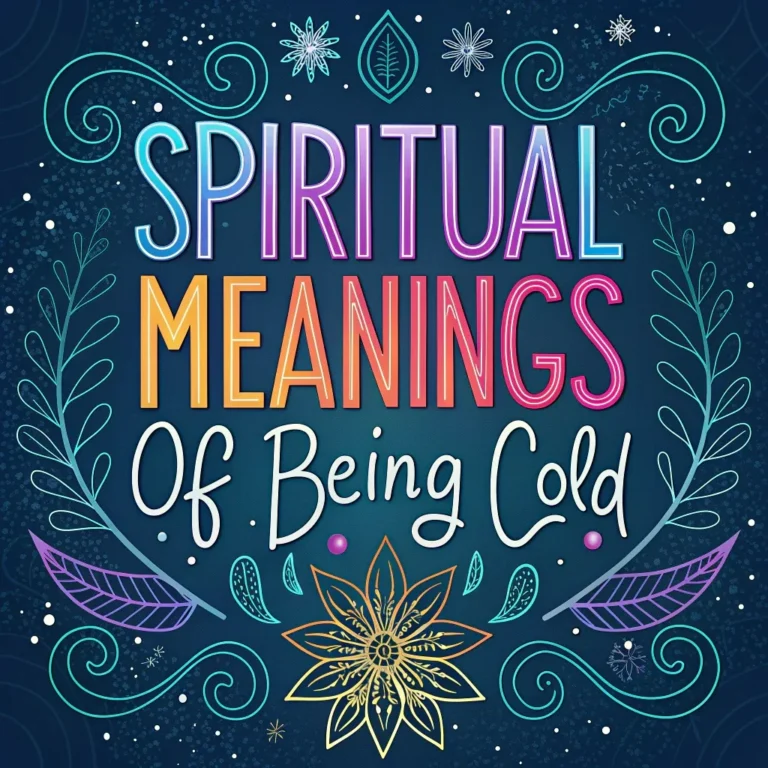 Spiritual Meanings of Being Cold: 12 Divine Signs