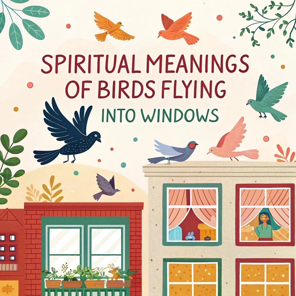 Spiritual Meanings of Birds Flying Into Windows: 12 Divine Signs