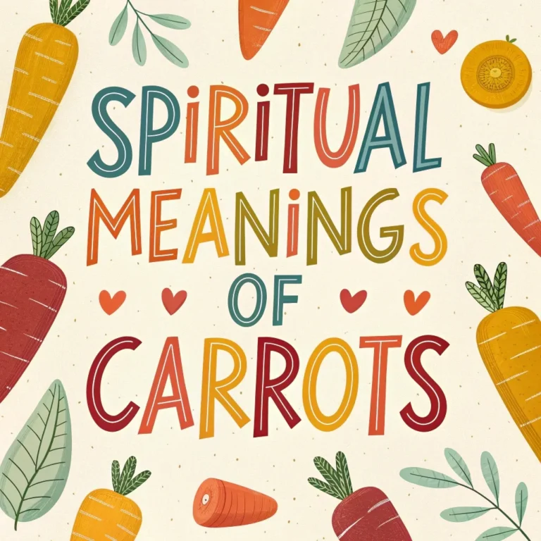 Spiritual Meanings of Carrots: 10 Sacred Messages