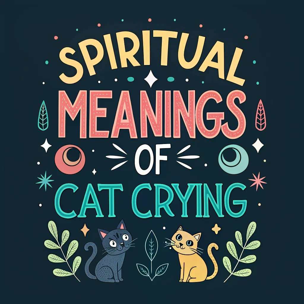 Spiritual Meanings of Cat Crying: 10 Sacred Messages