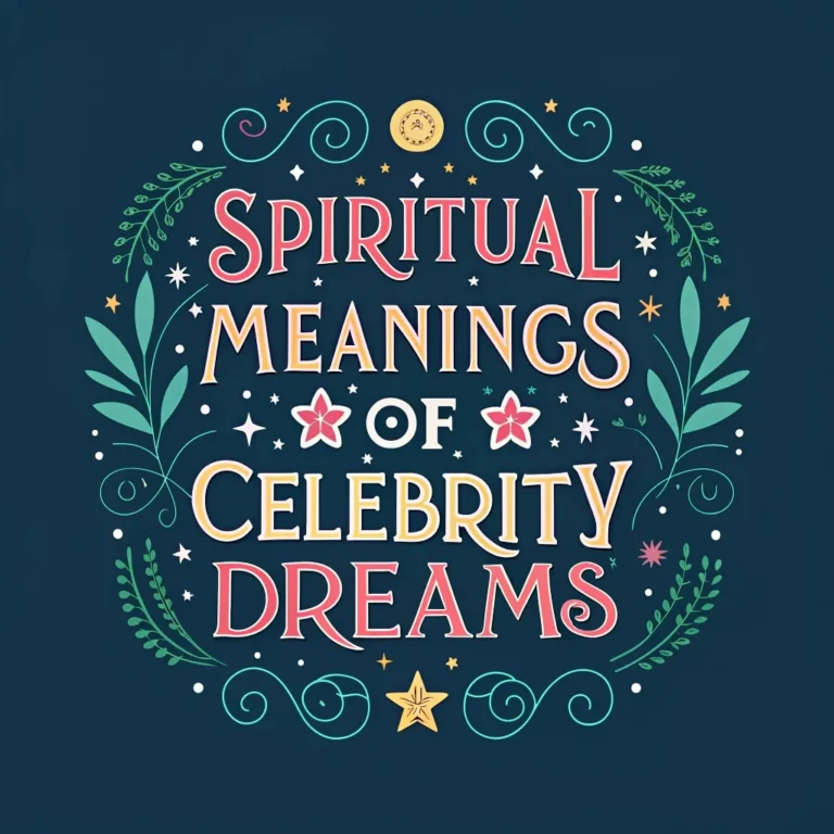 Spiritual Meanings of Celebrity Dreams: 10 Sacred Messages