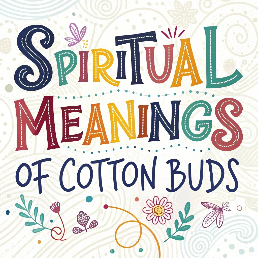 Spiritual Meanings of Cotton Buds: 12 Divine Messages