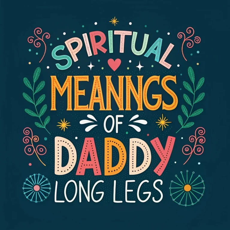 Spiritual Meanings of Daddy Long Legs: 11 Sacred Messages