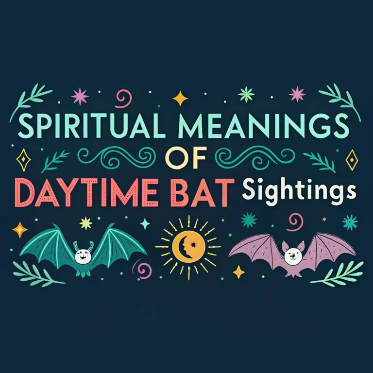 Spiritual Meanings of Daytime Bat Sightings: 10 Sacred Messages