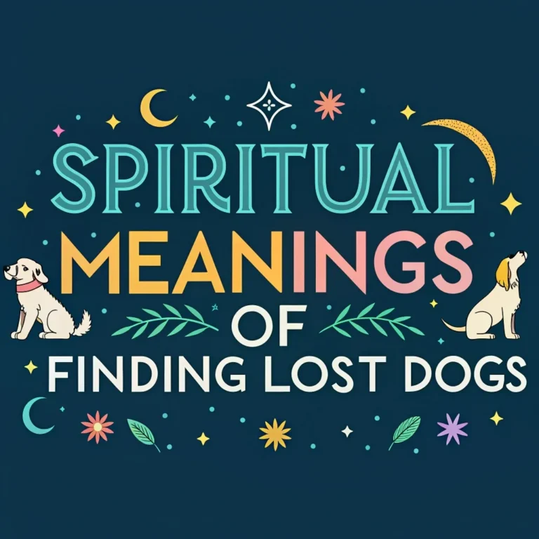 Spiritual Meanings of Finding Lost Dogs: 10 Divine Messages