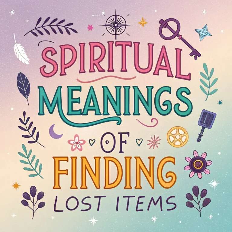 Spiritual Meanings of Finding Lost Items: 11 Divine Messages