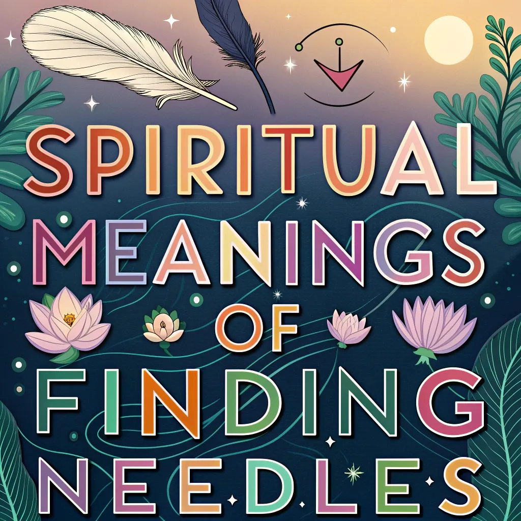 Spiritual Meanings of Finding Needles: 13 Divine Messages