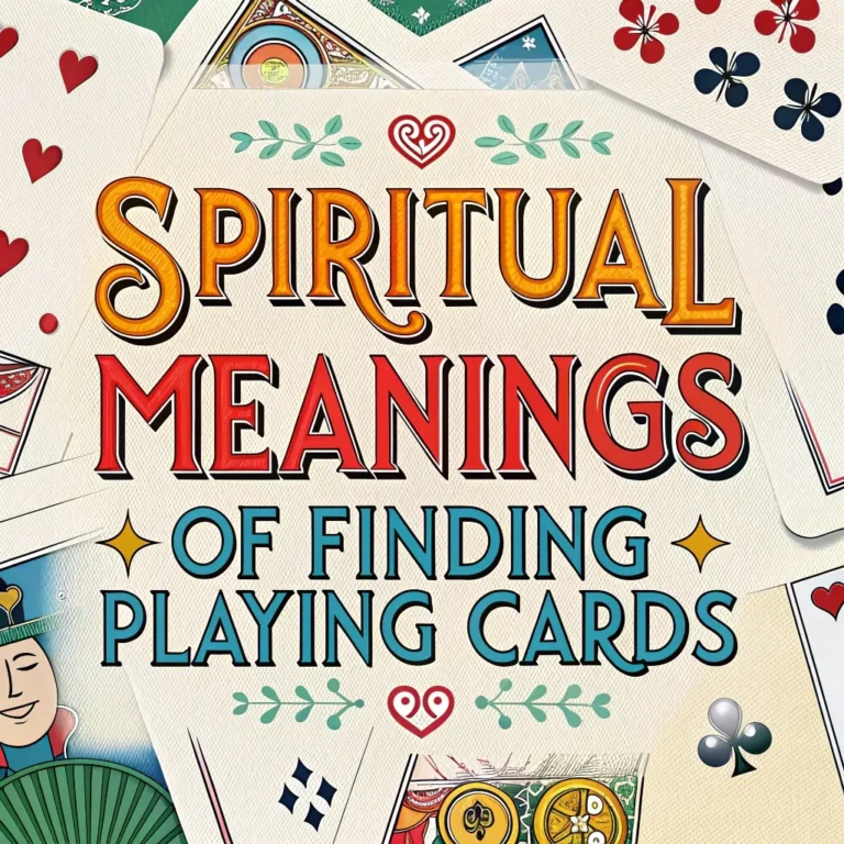 Spiritual Meanings of Finding Playing Cards: 11 Sacred Signs