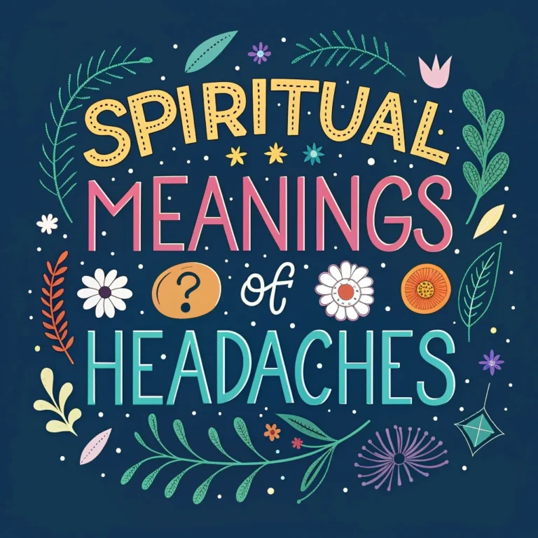 Spiritual Meanings of Headaches: 13 Divine Signs