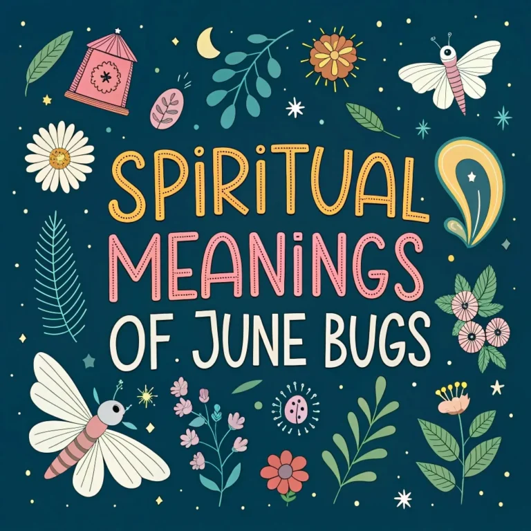 Spiritual Meanings of June Bugs: 13 Sacred Signs