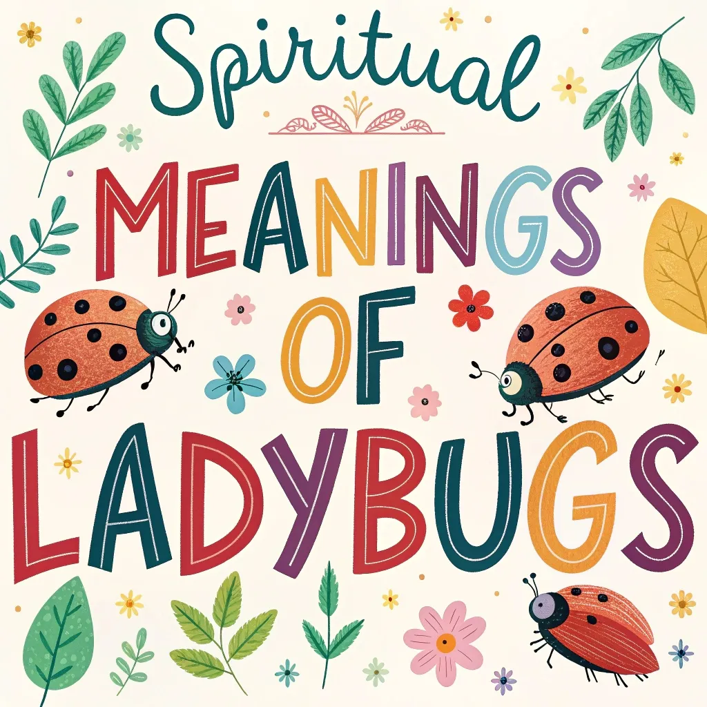 Spiritual Meanings of Ladybugs: 13 Divine Signs