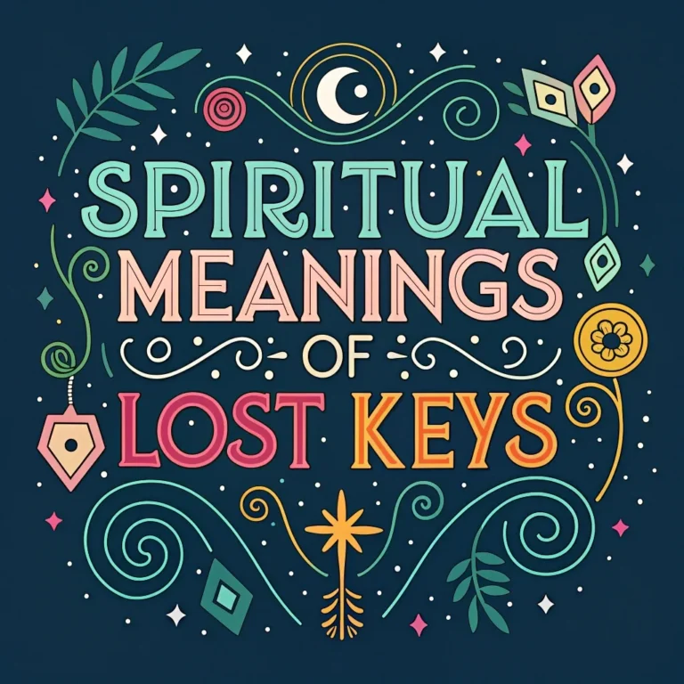 Spiritual Meanings of Lost Keys: 11 Sacred Messages