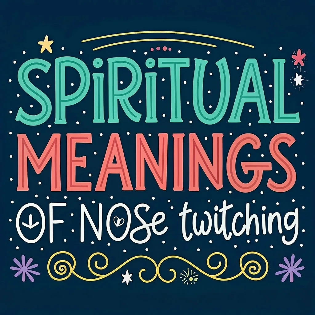 Spiritual Meanings of Nose Twitching: 11 Sacred Signs