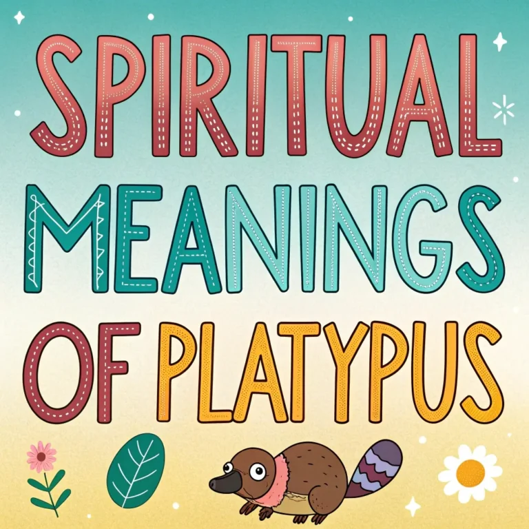 Spiritual Meanings of Platypus: 11 Divine Messages