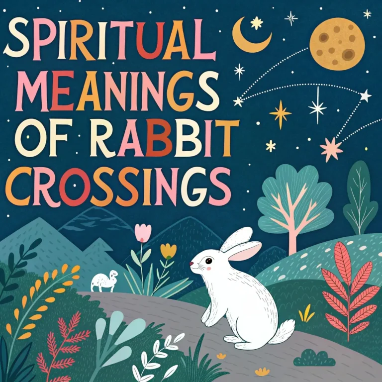 Spiritual Meanings of Rabbit Crossings: 11 Sacred Messages