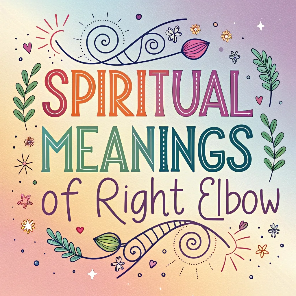 Spiritual Meanings of Right Elbow: 11 Sacred Messages