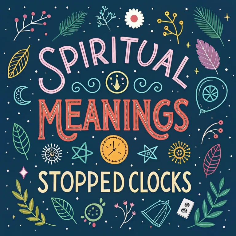 Spiritual Meanings of Stopped Clocks: 10 Sacred Signs