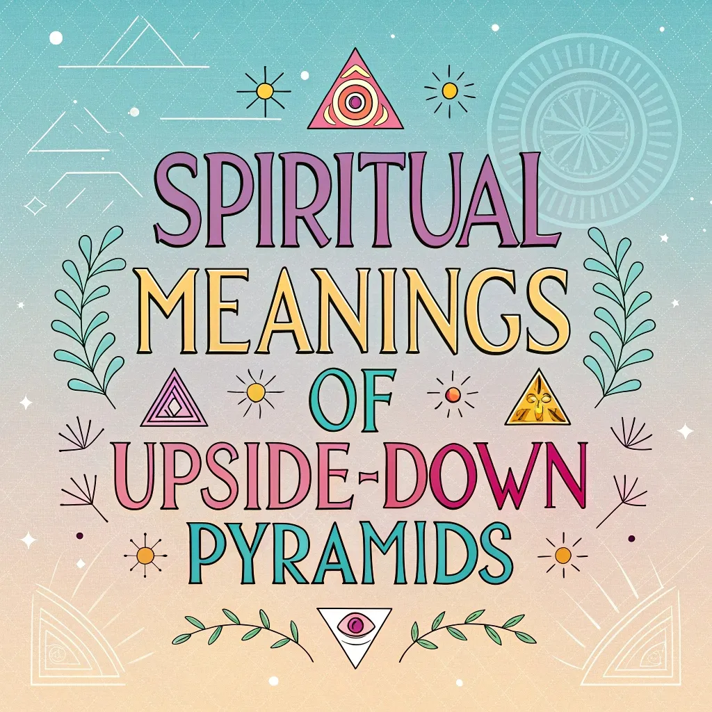 Spiritual Meanings of Upside-Down Pyramids: 13 Divine Messages