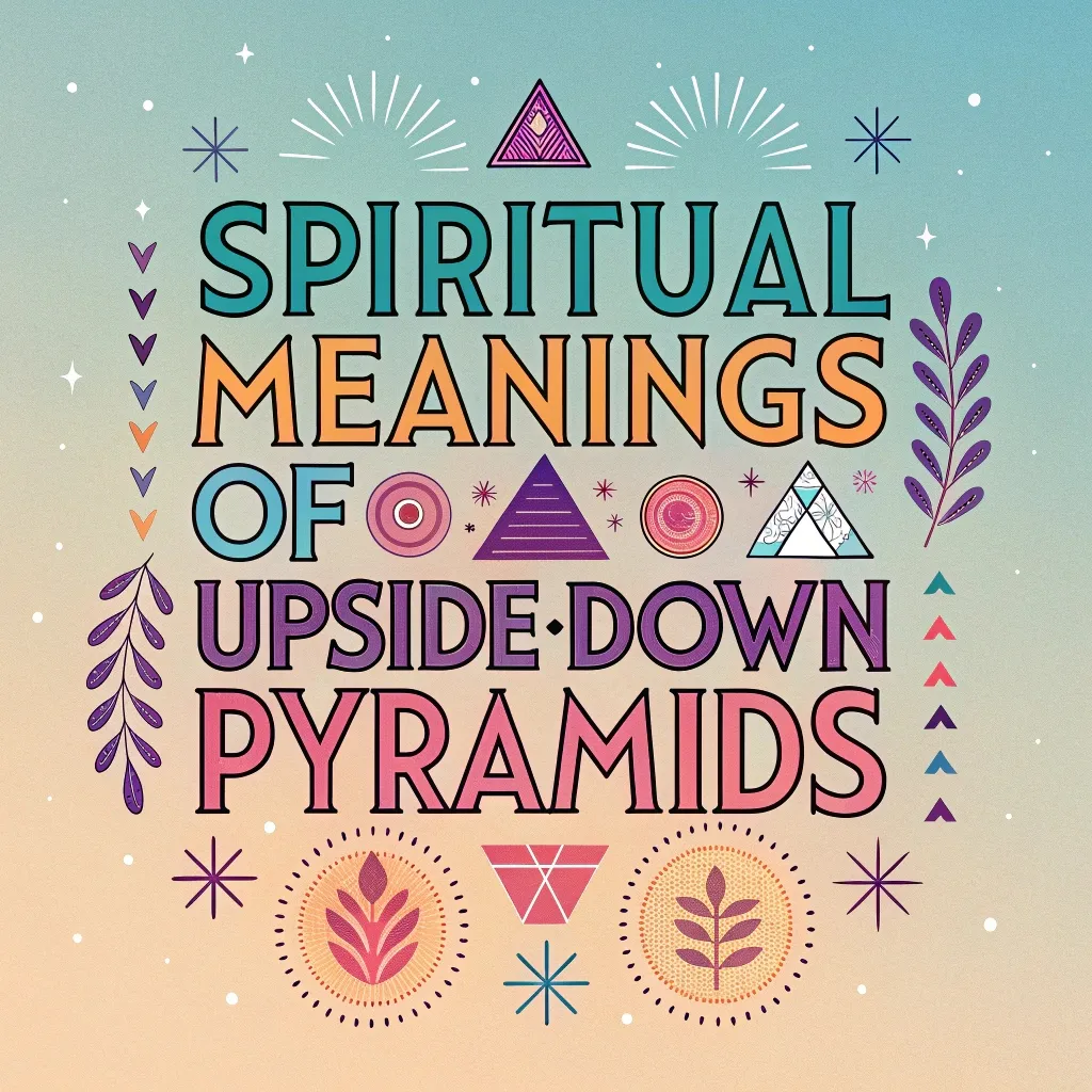 Spiritual Meanings of Upside-Down Pyramids: 13 Divine Messages