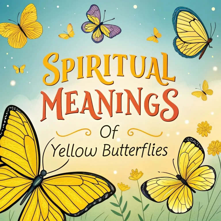 Spiritual Meanings of Yellow Butterflies: 11 Divine Messages